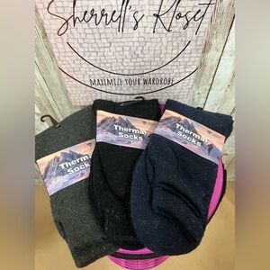 Thermal Socks - 3 Pairs - Unisex -‎ B01